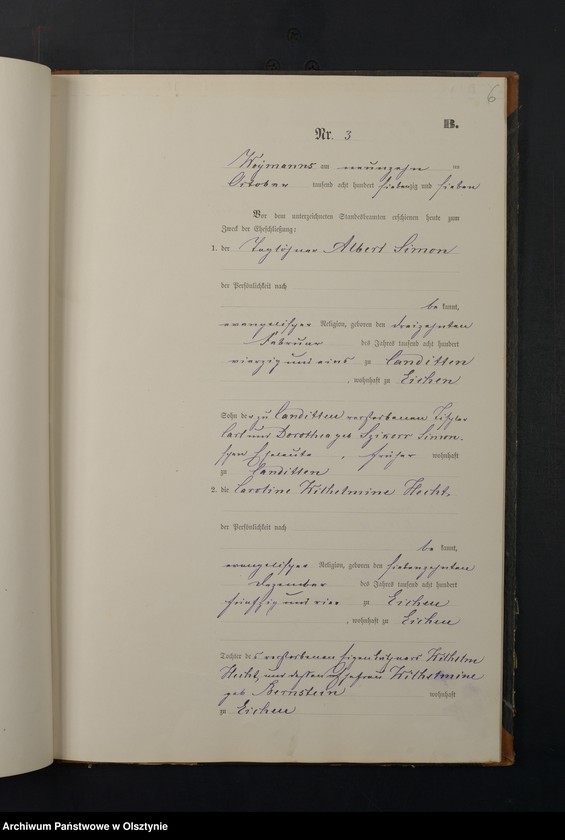 image.from.unit.number "Heiraths-Neben-Register Nr 1 - 8"