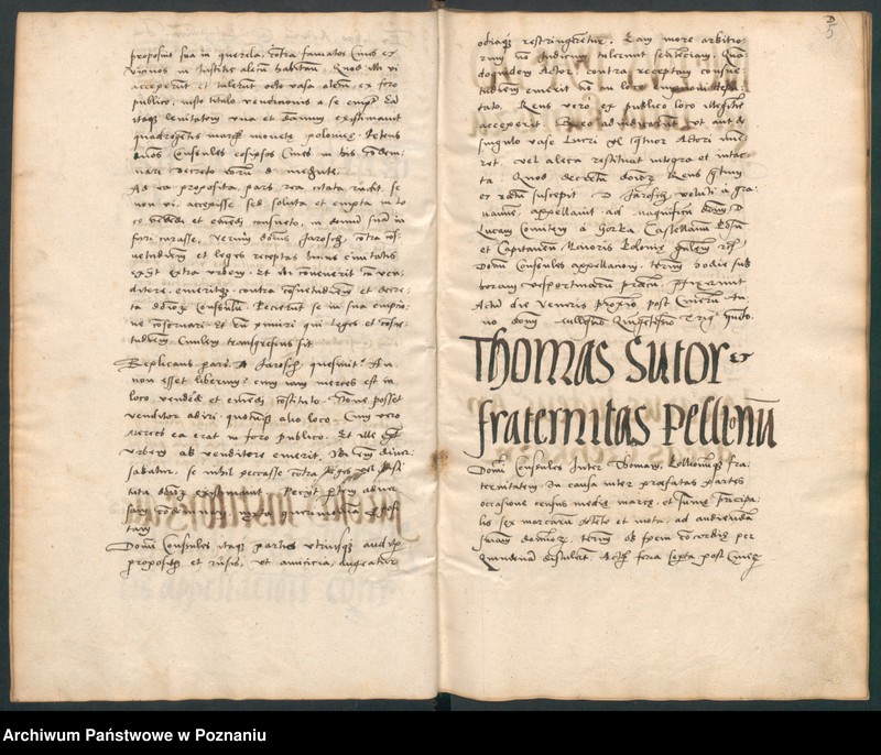 Obraz 9 z jednostki "Liber controversiarum coram spectabili consulatu Posnaniensi ab anno 1535 usque ad annum 1538."