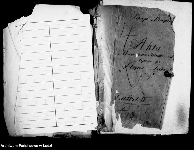 Obraz 5 z jednostki "Akta tyczące się stanu fabryk"