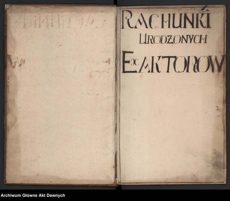 image.from.unit.number "Rachunki poborców z terenów całej Rzeczypospolitej."
