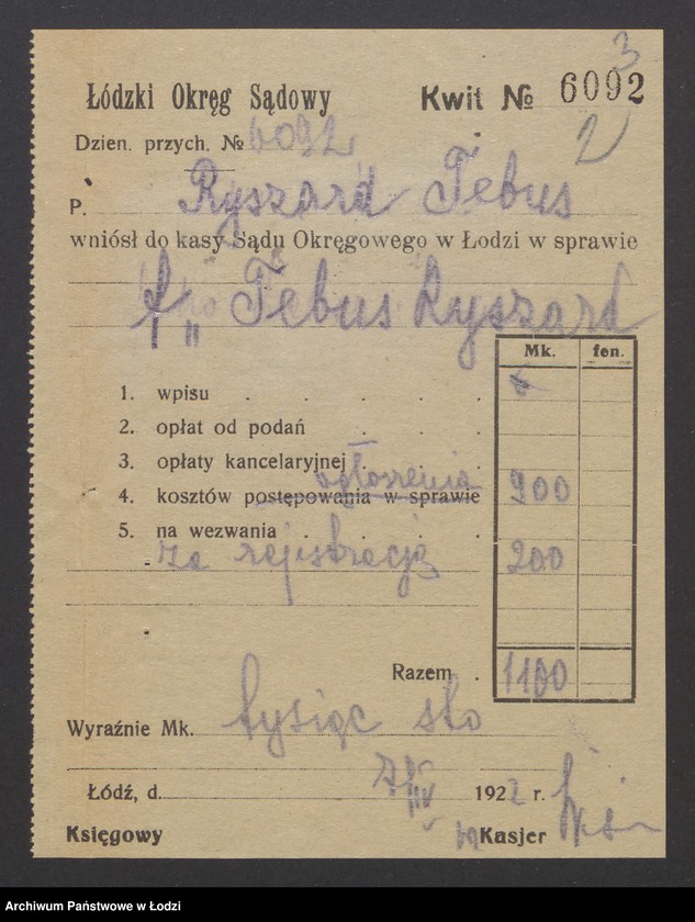 Obraz 5 z jednostki "Tebus Ryszard - sklep kolonialno-galanteryjny"