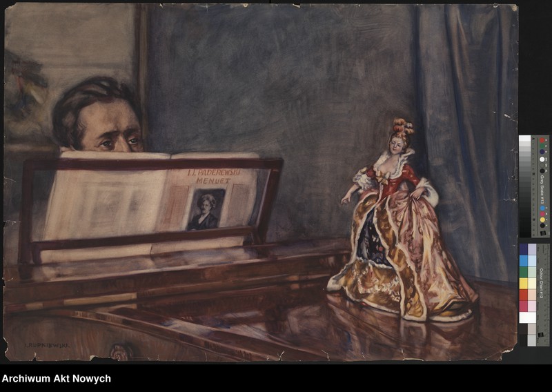 image.from.unit.number "J. Rupniewski: "Menuet", obraz"