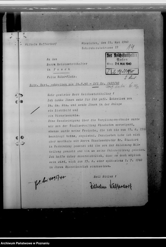 Obraz 18 z jednostki "Nefferdorf, Wilhelm - urzędnik miejski w Łęczycy"