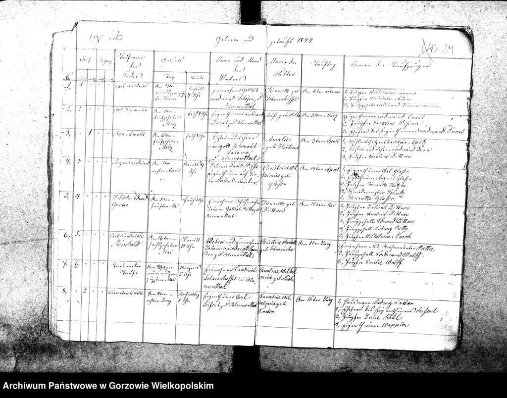 image.from.unit.number "Duplikate der Kirchenbücher von der Parochie Genninsch Warthebruch: Alt Gennin (Jeninek), Unter Gennin (Podjenin), Ober Gennnin (Jeniniec), Spiegel (Poźrzadło), Blumenthal Kwiatkowice), Ludwigsthal (Trzęsów), Bergenhorst (Gorzębia), Haferwiese (Gosławka), Pyrehner Holländer (Pyrzanki), Gross Rehne (Rań)   ."