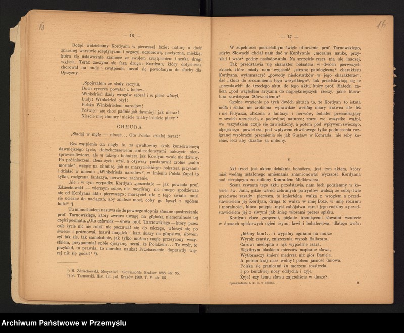 image.from.unit.number "Sprawozdanie Dyrekcji c.k. Gimnazjum w Bochni za rok szkolny 1905"