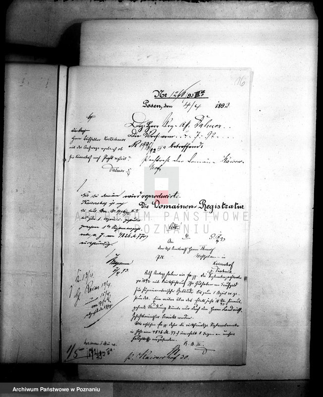 Obraz 20 z jednostki "Die Einziehung der Pachtruckstande des Domänen Pachten Thunig zu Kaisershof /czynsze dzierżawne domeny Duszniki/"