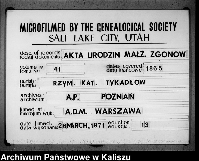 image.from.unit.number "Duplikat akt urodzonych, zaślubionych i zmarłych"