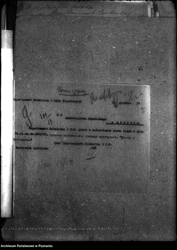 Obraz 12 z jednostki "Sprawy gospodarcze-ogólne Pisma i gazety"