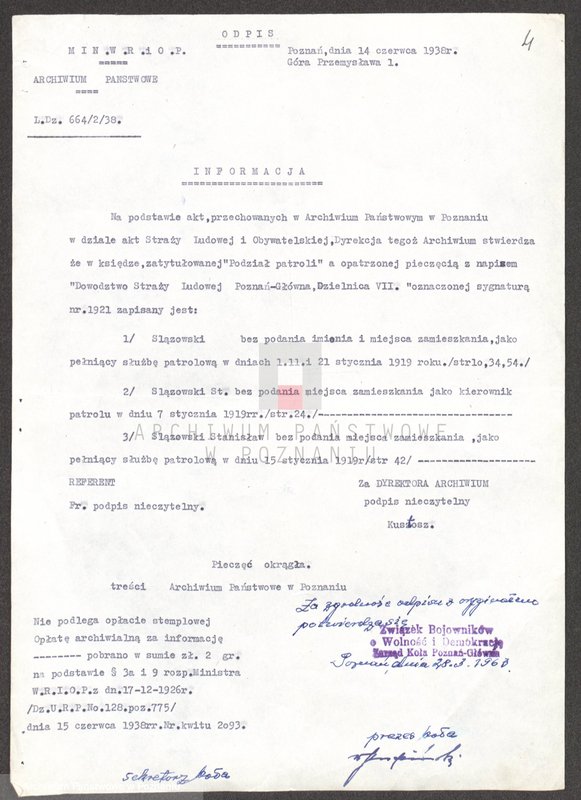 Obraz 17 z jednostki "Życiorysy powstańców wielkopolskich: Ś - tom l /Śląski Stanisław - Świtek Stefan/."