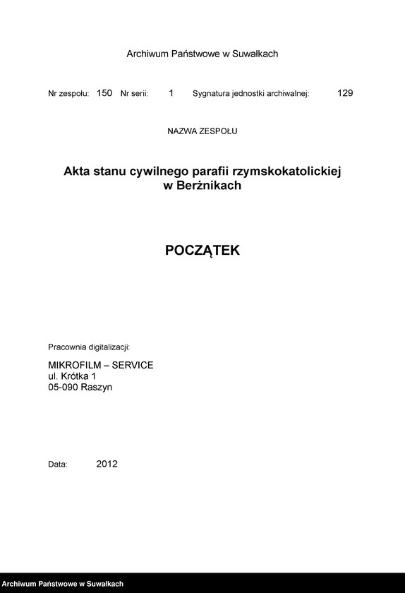 Obraz 3 z jednostki "Księga akt urodzeń, małżeństw, zgonów 1903"