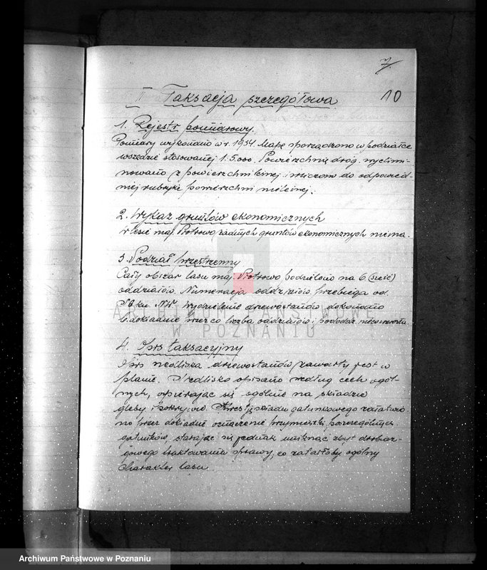 Obraz 14 z jednostki "Plan urządzenia gospodarstwa leśnego dla lasu majętności Piotrowo powiat szamotulski 1934-1944"