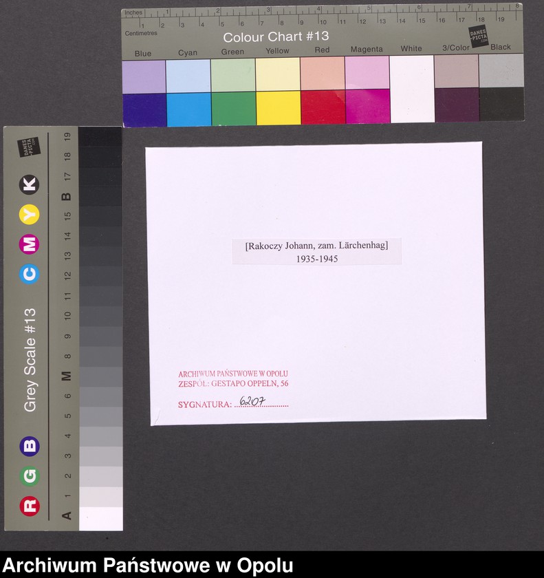 Obraz 2 z jednostki "[Rakoczy Johann, zam. Lärchenhag]"