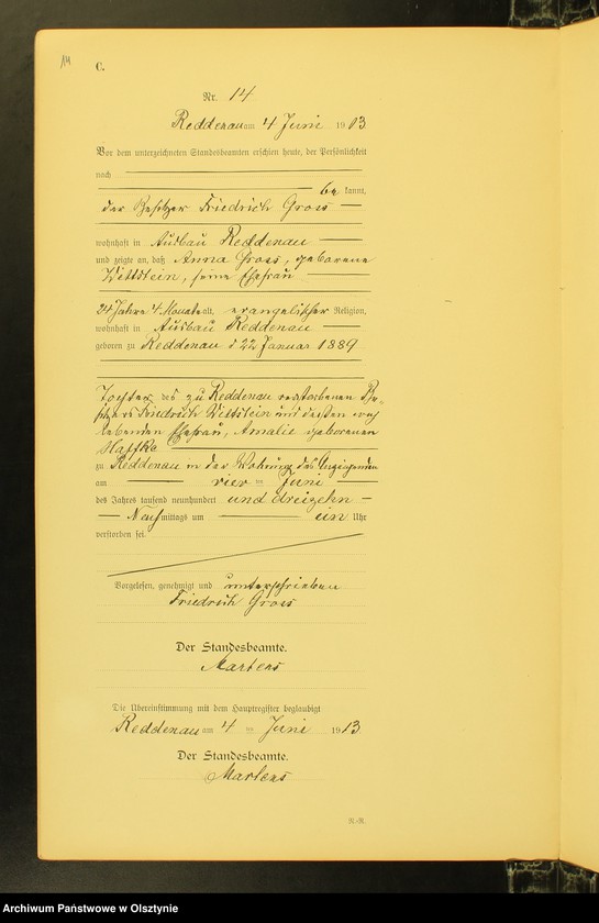 image.from.unit.number "Sterbe-Neben-Register Nr 1 - 297[ Księga zgonów - wtóropis ]"