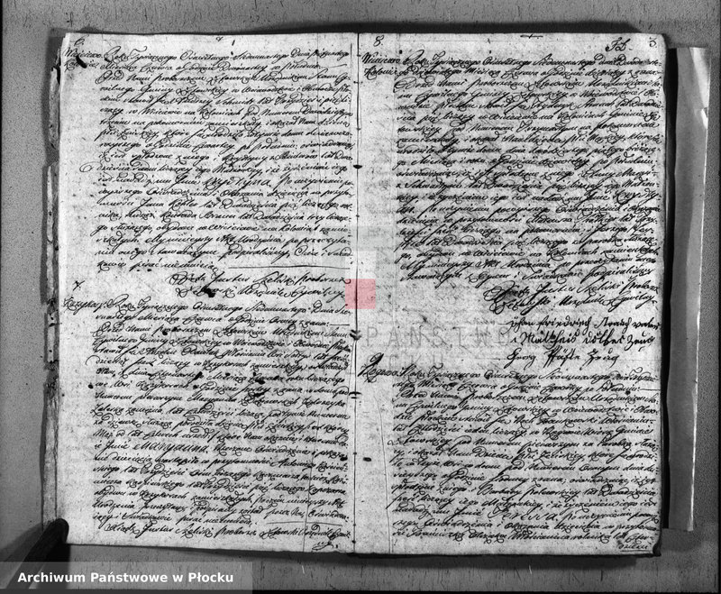 Obraz 5 z jednostki "Akta urodzeń, małżeństw i zgonów"