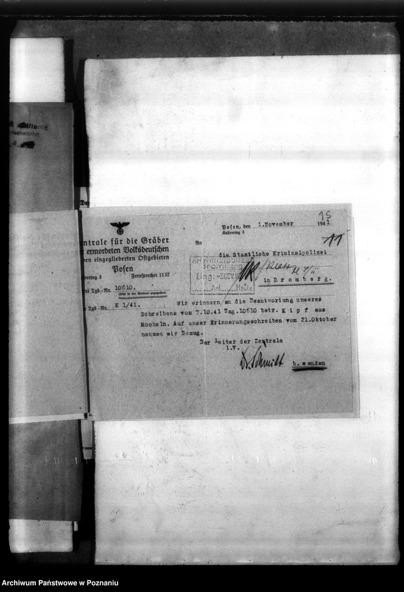 Obraz 19 z jednostki "Alfred u. Brusw Kipf, Mocheln, Kreis Bromberg (Bydgoszcz)"