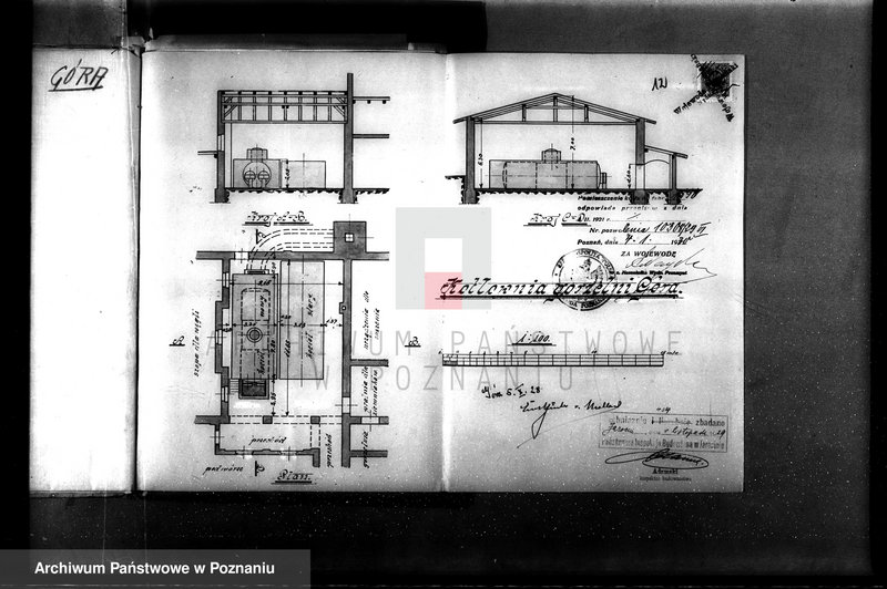 Obraz 17 z jednostki "Gorzelnia w majątku Góra pow. jarociński kocioł nr fabr. 1890 woj. 6405"