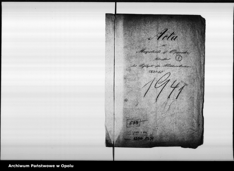 Obraz 4 z jednostki "Acta des Magistrats zu Oppeln betreffend das Schulgeld für Militairkinder 1831-60"