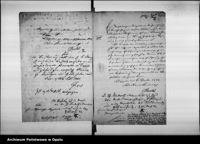 Obraz 9 z jednostki "Acta betreffend die Wahl und das Ausscheiden der Magistrats Mitglieder"