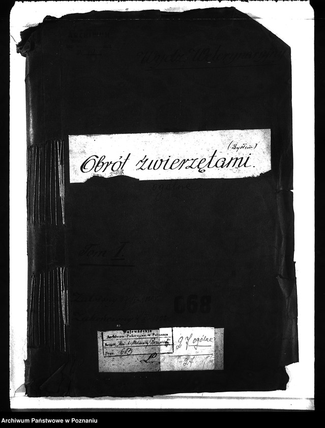 Obraz 4 z jednostki "Obrót zwierzętami [bydłem] ogólne sprawy"