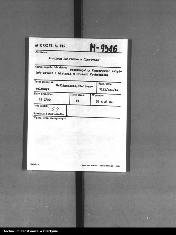image.from.unit.number "Heiligenbeil, Stadtverwaltung"