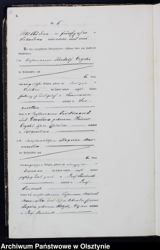 image.from.unit.number "Heiraths-Haupt-Register Nr 1 - 26"