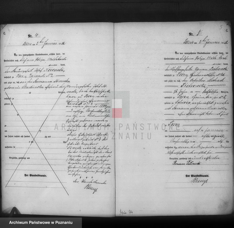 Obraz 4 z jednostki "Księga zgonów t. I"