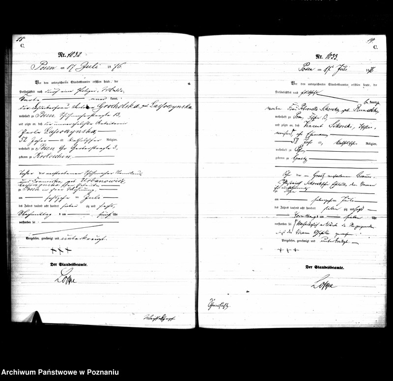 Obraz 12 z jednostki "Księga zgonów"