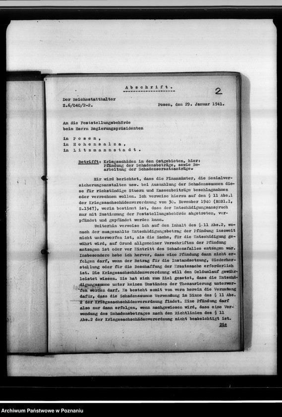 Obraz 6 z jednostki "Kriegsschäden."