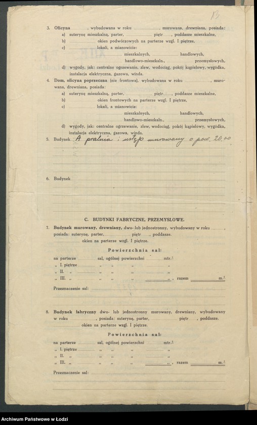 image.from.unit.number "Księga inwentarzowa nieruchomości m. Łodzi ul. Skargi"