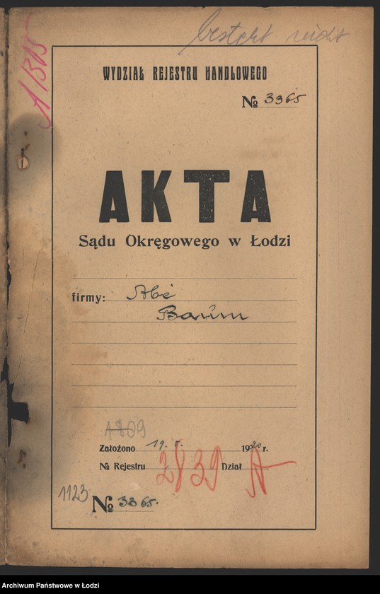 Obraz 2 z jednostki "Abe Baum – młyn Zgierz"