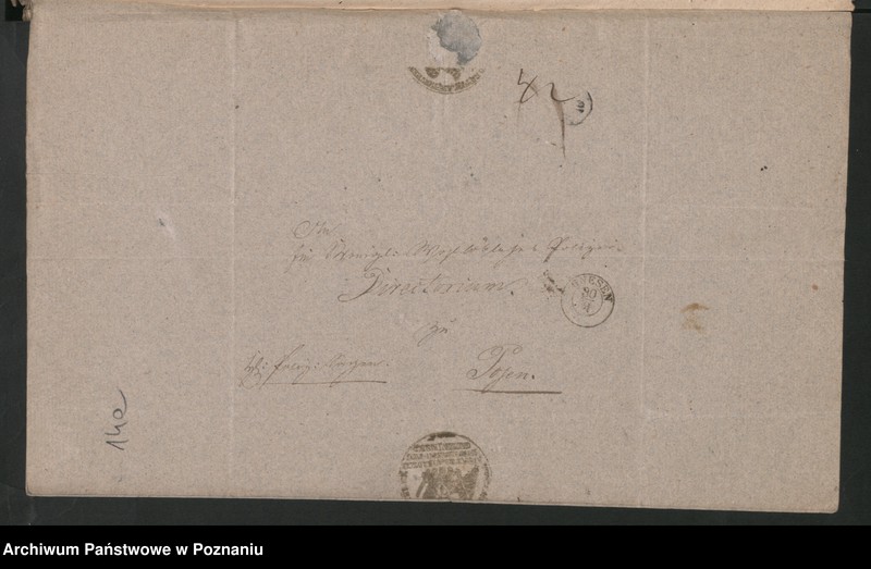 Obraz 18 z jednostki "A. betr. den Gymnasiasten Wladislaus von Biernacki"