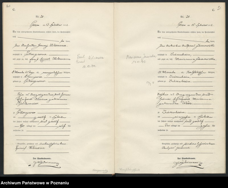 Obraz 13 z jednostki "Księga miejscowa zgonów [Rejestr główny zgonów]"