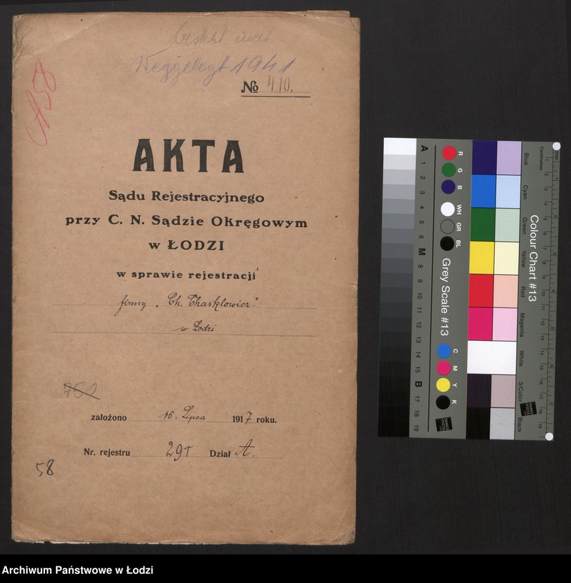 Obraz 2 z jednostki "Chaskel Chasklowicz - kupiec i krawiec"