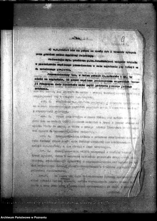 Obraz 13 z jednostki "Sprawy szczegółowo-administracyjne Pertraktacje z Niemcami w sprawie rybołówstwa morskiego"