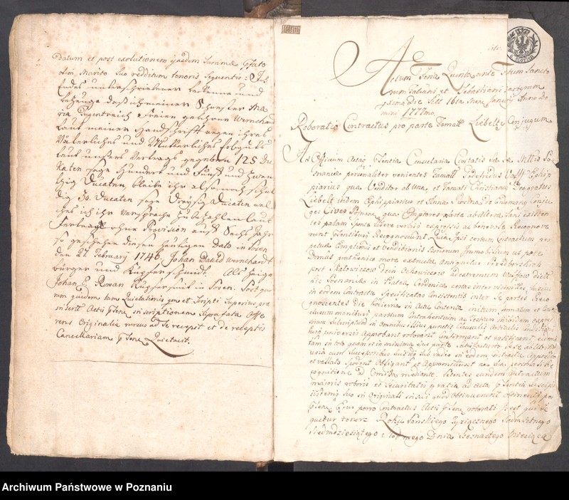 Obraz 11 z jednostki "Prothocollum nobilis officii consularis civitatis SR.Mtis Posnaniae sub notariatu nobilis Michaelis Rürer, SR.Mtis secretarii connotatum ad anno 1777 ad annum 1780."