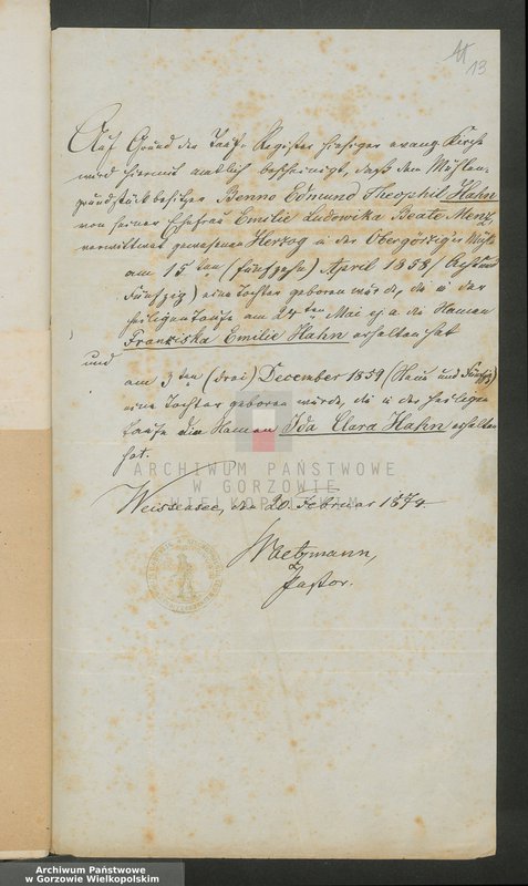 image.from.unit.number "Verzeichnisse der Konfirmanden"