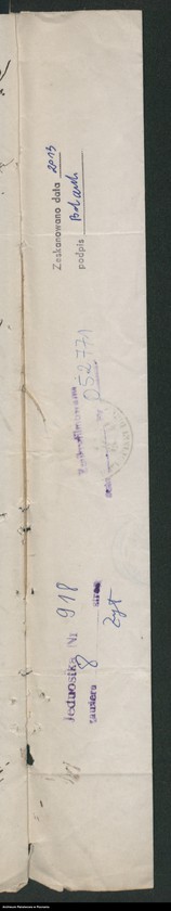 Obraz 12 z jednostki "A. betr. Ignaz von Miaskowski"