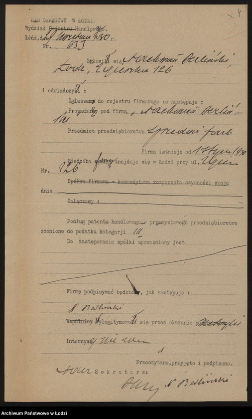 Obraz 6 z jednostki "Nachman Berliński- sprzedaż farb"