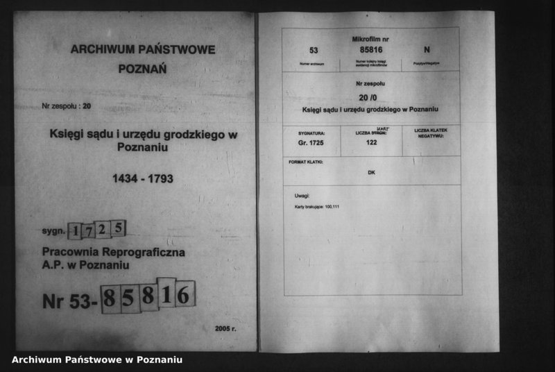 Obraz 1 z jednostki "Decreta officii [protocollon]"