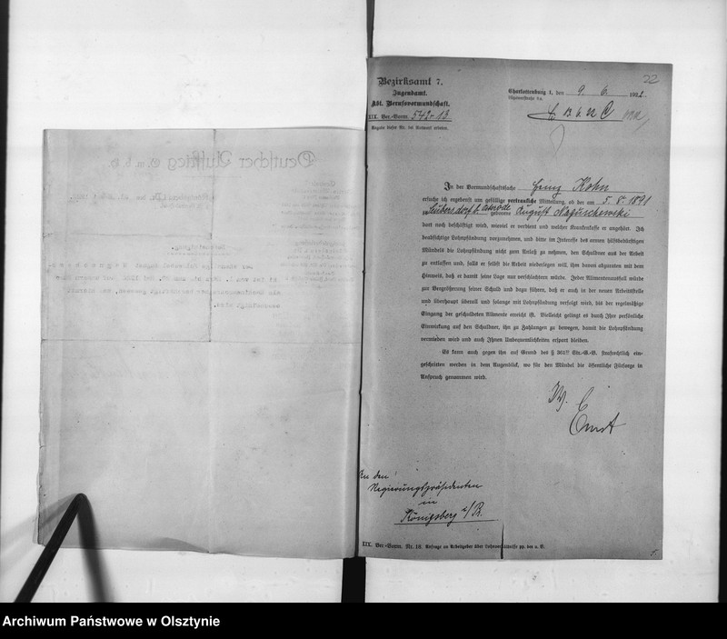 image.from.unit.number "kanzlei-Hilfsarbeiter Naguschewski [August]"