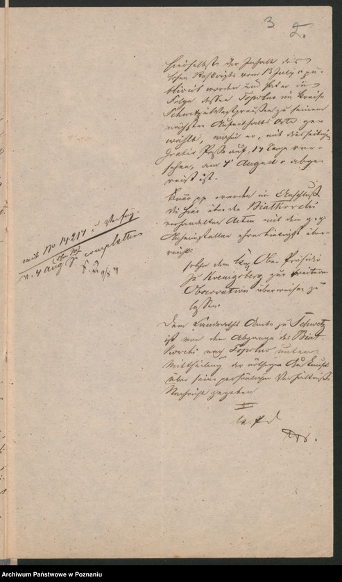 Obraz 7 z jednostki "A. betr. den polnischen Emigranten Leopold von Białkowski"