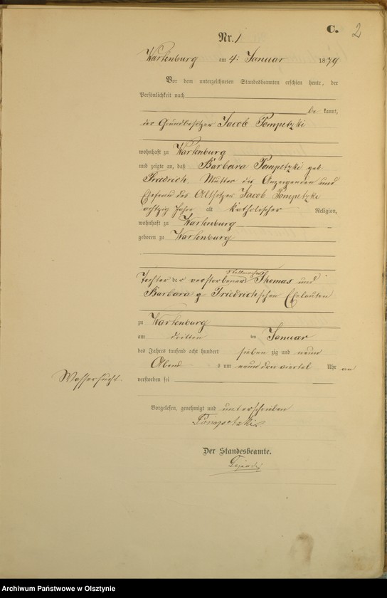 image.from.unit.number "Sterbe-Haupt-Register Nr 1 - 126"