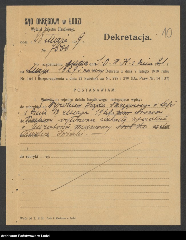 Obraz 12 z jednostki "Aron Rak- sprzedaż cukierków, czekolady i towarów kolonialnych"