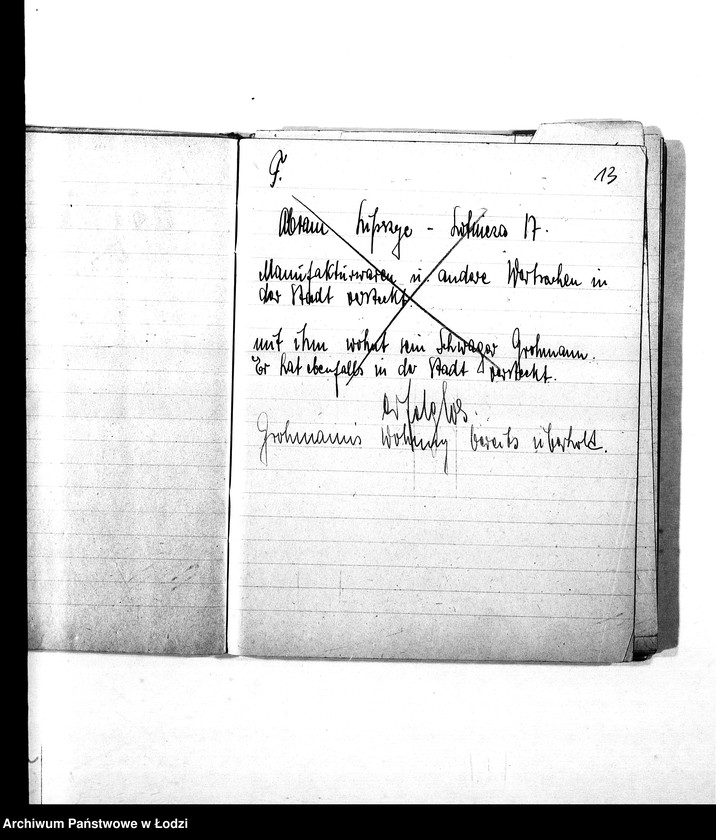 Obraz 16 z jednostki "Verstecktes Judengut [Nazwiska i adresy Żydów ukrywających dewizy, kosztowności, futra i inne]"