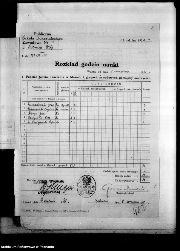 image.from.unit.number "Publiczna Szkoła Dokształcająca Zawodowa Nr. 3 [kupiecka] - Ostrów Wielkopolski"