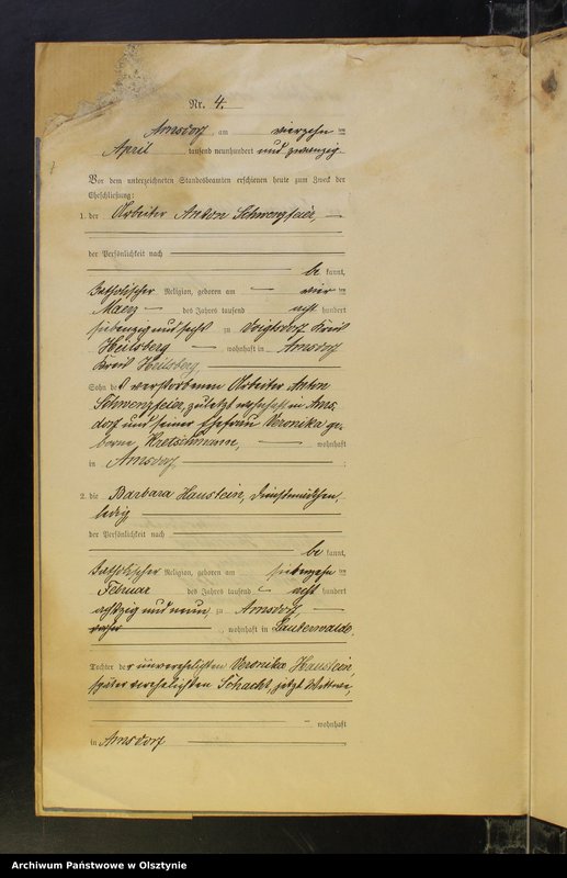 image.from.unit.number "Heirats Neben-Register Nr 1 - 20"