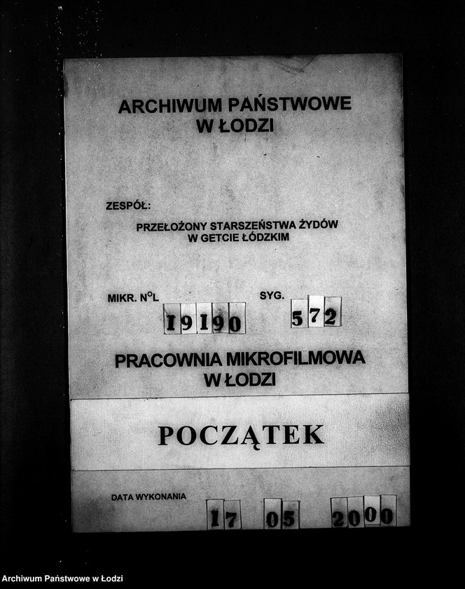 Obraz 1 z jednostki "[Wezwania osób oskarżonych o sprzedaż otrzymanych na talony produktów, by przybyły do Biura Kontroli Kuchen. Raporty kontrolerów]"
