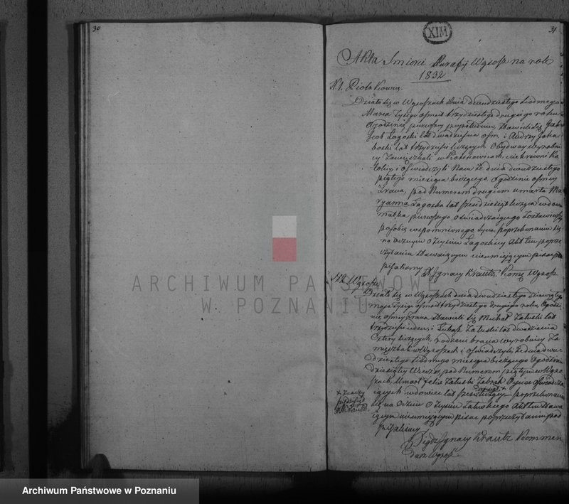 Obraz 15 z jednostki "Księga urodzeń, małżeństw i zgonu"