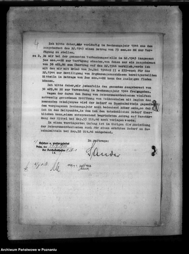 Obraz 8 z jednostki "Haushaltmittel für Volksschulen. Förderschulen, zur Förderung des Unterrichts für Blinde und Gehörlose"