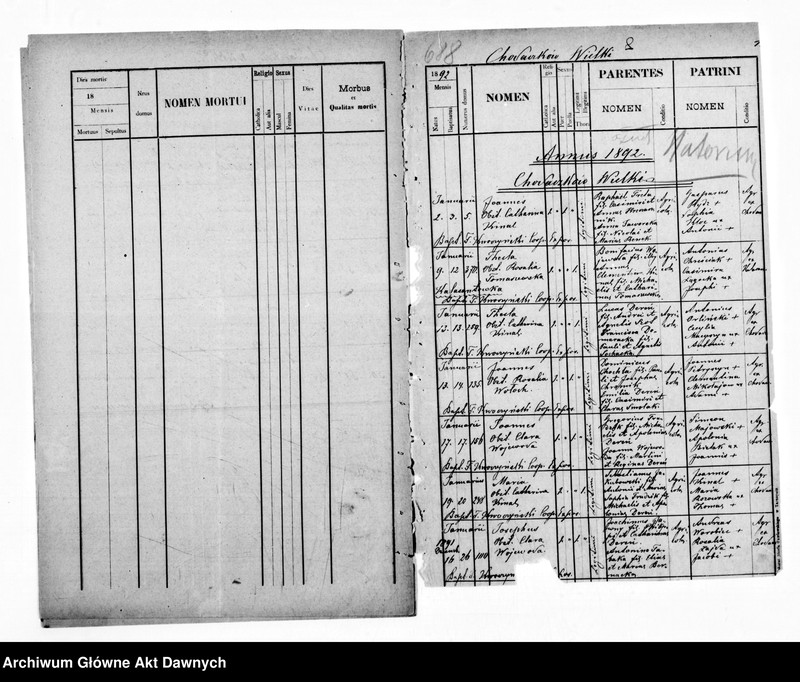 image.from.unit.number "Parafia: Chodaczków Wielki. Dekanat: Tarnopol. Akta metrykalne ur., 1892, zg. 1890, 1892 tylko dla wsi Chodaczków Wielki*."